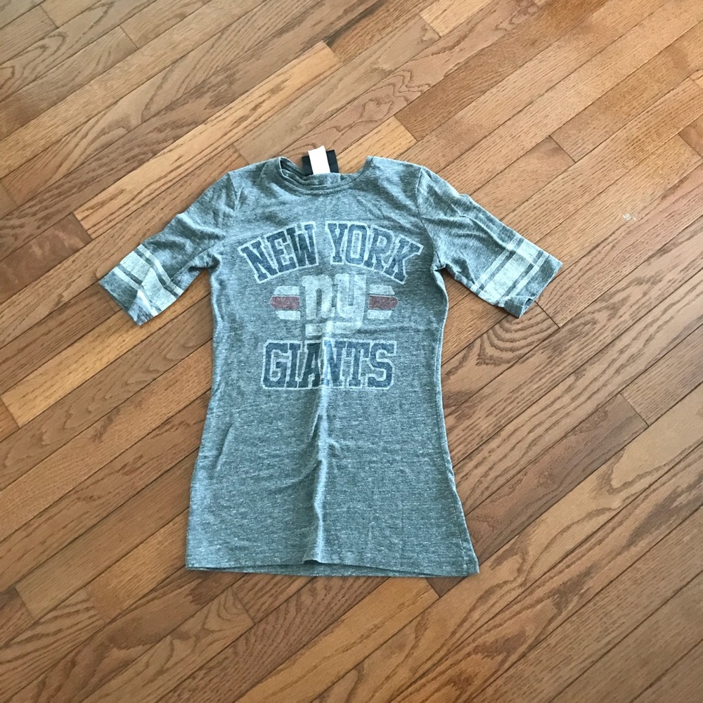 Faded NY Giants Tee
